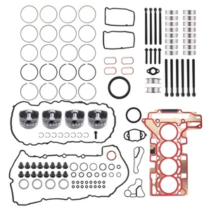 Engine overhaul gasket piston kit CR 10:1 for BMW F30 F34 F31 F36 F10 F11 320i - Picture 1 of 19