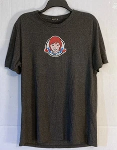 Wendy’s Restaurant Employee Shirt NCAA Tournament Graphic Tee Adult Size Medium - Picture 1 of 5