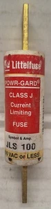 Littelfuse JLS-100 Fast-Acting Fuses 100 Amp, 600V AC, Class J    24A - Picture 1 of 3