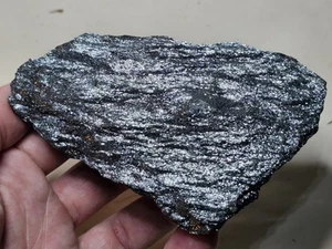 Ultra Shiny Specular Hematite - From The Champion Mine Michigan - Metallic Sheen - Picture 1 of 5