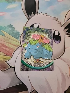 Vintage 1999 Nintendo Topps *RARE* *NM* Pokemon Series 1 #03 Venusaur Card W10 - Picture 1 of 2