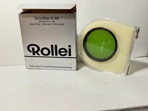#30019-Rollei Rolleiflex  Filter Green Grünfilter,  Rollei SL 35  E49 - Picture 1 of 1