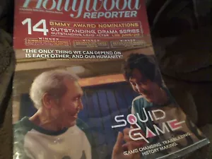 NEW The Hollywood Reporter Magazine August 9 2022 Squid Game Netflix IMPEACHMENT - Picture 1 of 4
