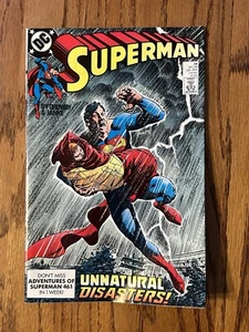 Superman #38 disastri innaturali! DC Comic 1989 - Foto 1 di 2