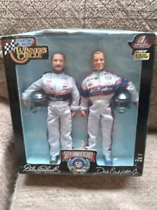 Dale Earnhardt Sr & Jr 12" Figures Starting Lineup Winners Circle Nascar 1998 - Picture 1 of 2