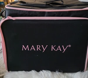 Grand fourre-tout organisateur cosmétique Mary Kay Consultant bon état L12,5 × W16 - Photo 1/9