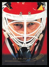 1995 Pinnacle #153 Ed Belfour Hockey Card - - Near Mint or Better