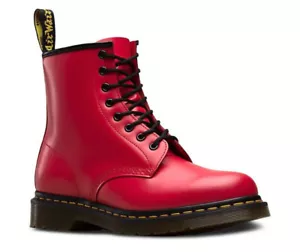 Dr Martens Doc 8 Agujeros 1460 Rojo Suave 24614636 - Imagen 1 de 5
