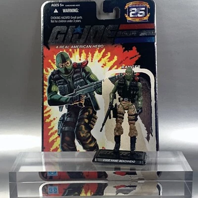 Figura Hasbro GI Joe 25 Aniversario Cabeza de Playa (v10) 3.75" 2007 Completa Foto 1 de 4