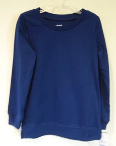 NWT Carter's NavyLong Sleeve Top Girl's Size 7 - Picture 1 of 1