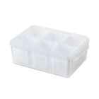 Kitchen Refrigerator Fruit Drain Seal Organizer Box Ginger Garlic Storage Box