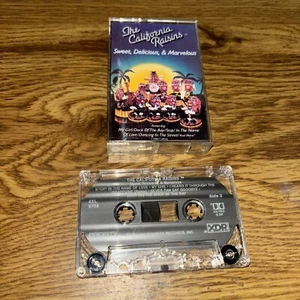 The California Raisins Sweet,Delicious & Marvelous Cassette 1988 Calrab - Picture 1 of 3
