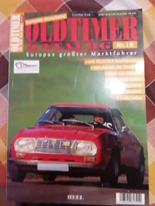 Oldtimer Katalog Nr.18 mit OLDITAX-Marktpreisen . von ABARTH bis ZÜNDAPP . - Bild 1 von 1
