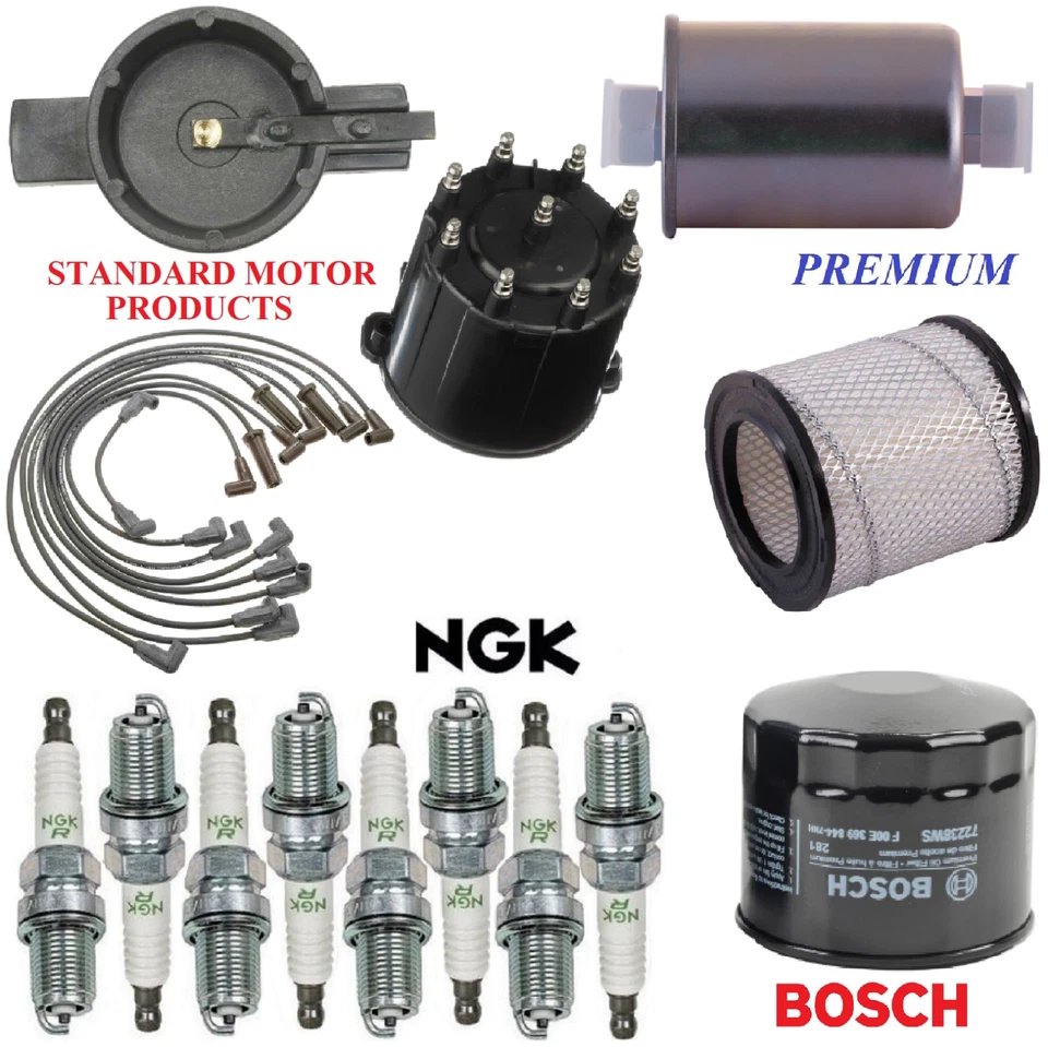 Kit de afinación filtros tapa cable bujías para Pontiac Firebird V8 5,7 L 1988-1992 Foto 1 de 1