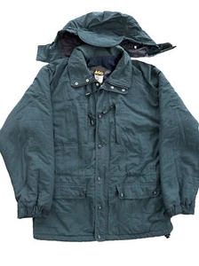 Vintage REI Hooded Green Expedition Cargo Parka Jacke Mantel Herren Größe Large - Bild 1 von 5