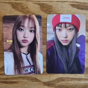 Haerin Official 2pcs Photocard NewJeans OMG New Jeans Weverse Albums Version - Picture 1 of 2