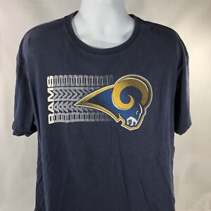 ST LOUIS LOS ANGELES RAMS SHIRT NAVY BLUE VF IMAGEWEAR SIZE XL FOOTBALL SHIRT