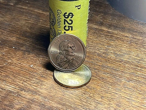 2006-P Sacagawea Dollar Coin Mint Roll - One End Open - Free Shipping! Cover