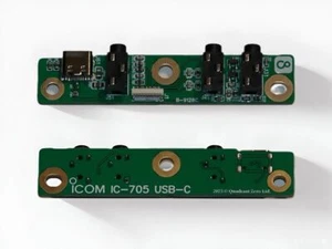 ICOM IC-705 USB Type-C Socket PCB Upgrade - Picture 1 of 8