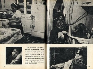 PUERTO RICANS in NEW YORK 1960 PICTORIAL TENANTS OF THE BARRIOS FROM PUERTO RICO - Picture 1 of 2