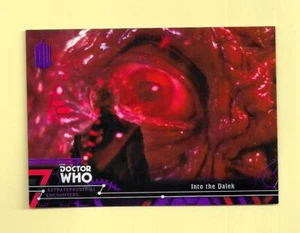 Doctor Who Extraterrestrial Encounters 2016 PURPLE Parallel Base Card 92 46/50 - Picture 1 of 2