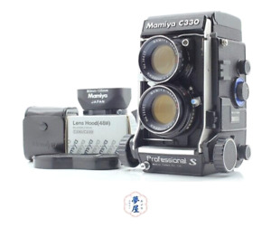 Pro S [Near MINT w Hood] Mamiya C330 TLR Camera DS 105mm Blue Dot Lens JAPON