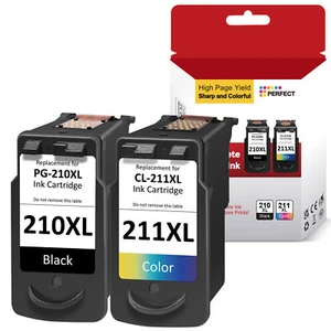 Ink Cartridge compatible with Canon PG-210XL CL-211XL PIXMA MP230 499 MP280 480 - Picture 1 of 14