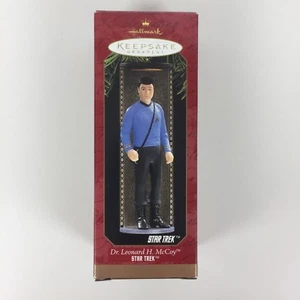 Star Trek Dr Leonard H McCoy Bones Ornament Hallmark Keepsake 1997 in Box - Bild 1 von 11