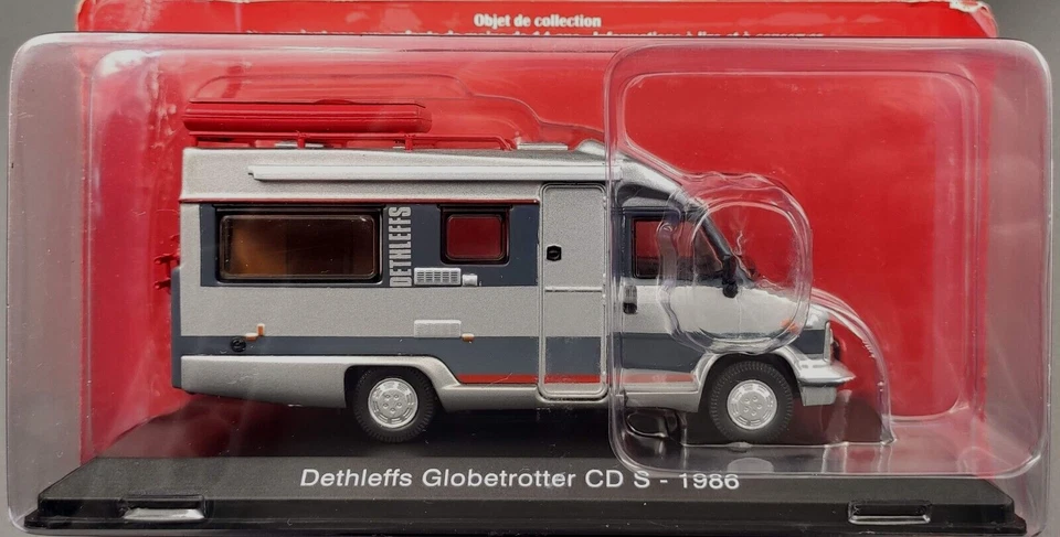 IXO 1/43 DETHLEFFS FIAT DUCATO GLOBE TROTTER CD S 1986 - Photo 1/1