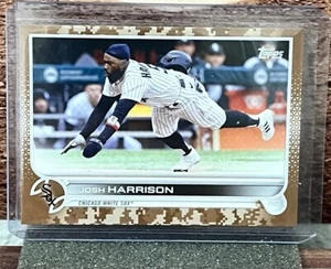 2022 Topps Update Series Memorial Day Camo - Josh Harrison - 07/25 SSP - Foto 1 di 2