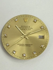 Rolex Factory Champion Diamond Dial With Original Hands For 36mm 16013-16233 - Bild 1 von 6