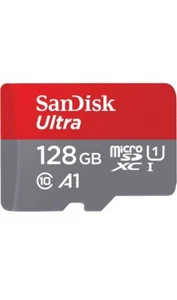 SanDisk 128GB Ultra microSDXC card SD adapter up to 140MB/s - FREE NEXT DAY✅🚨 - Picture 1 of 6