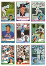 1983 Topps Traded Baseball 1T-131T - Complete your Set NM