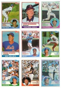 1983 Topps Traded Baseball 1T-131T - Complete your Set NM