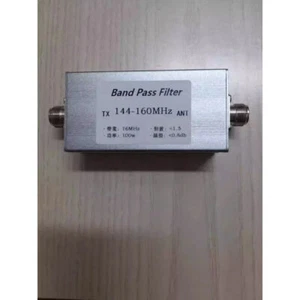 144-160MHz BPF Bandpass Filter 100W N Female  Band Pass Filter Anti-interference - Picture 1 of 6