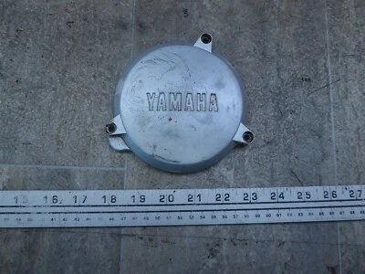 1979 Yamaha LC50 Champ Y766-1) painel plástico lateral direito da tampa do motor - Imagem 1 de 4