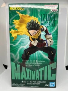 My Hero Academia MAXIMATIC IZUKU MIDORIYA Figure Japan Anime BANPRESTO NEW - Picture 1 of 4