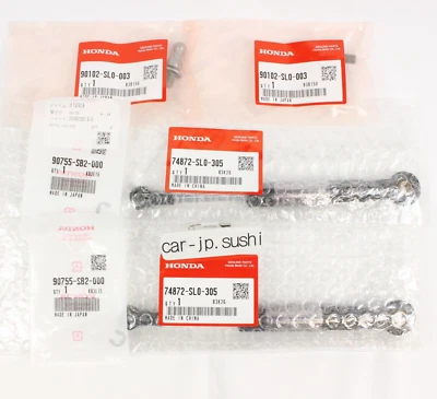 Juego Completo HONDA Genuino ACURA NSX NA1 NA2 Baúl Estancia Abierta Amortiguador Amortiguador Anillo Bola Foto 1 de 4