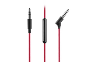 Nylon audio cable with mic For Audio Technica ATH-MSR7SE MSR7NC AR5 AR5BT ANC7 - Picture 1 of 19