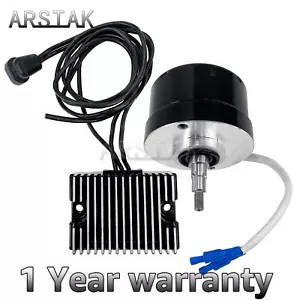 17 Amp 12 Volt Alternator Generator Conversion Kit for Harley-Davidson G XL FL W - Picture 1 of 17