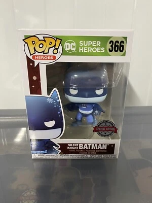 Batman Silent Knight Special Edition Funko Pop! Vinyl #366 Christmas DC - Image 1 of 4