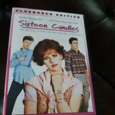 Sixteen Candles (DVD, 1984, Flashback Ed) Molly Ringwald, 80s Classic, WS, DTS - Image 1 of 4