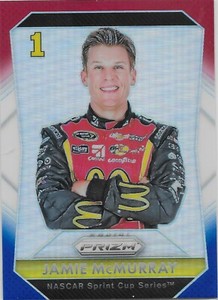 2016 Prizm Red White & Blue #1 Jamie McMurray Chip Ganassi Racing McDonald's