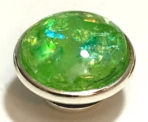 Faux Green Opal Jewelpop for Kameleon Rings and Jewelry - Picture 1 of 2