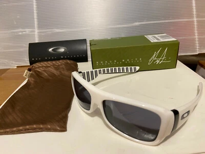 NUEVO Oakley Montefrio Shaun Blanco Edición Signature Blanco Rayas/Gris 03-576 Foto 1 de 4