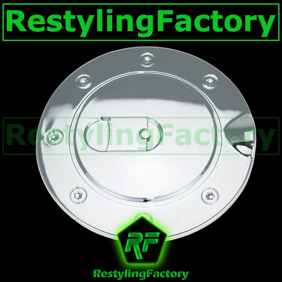 88-98 Chevy C+K 1500+2500+3500 Triple Chrome Plated Gas Tank Door Fuel Cover - Image 1 of 1