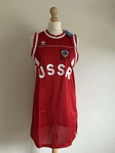 ADIDAS ORIGINALS RUSSIA RETRO TANK DRESS BNWT RRP £70 - Picture 1 of 9