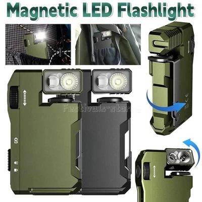 400LM Portable Pocket Mini EDC Flashlight Waterproof Emergency Lamp for Camping