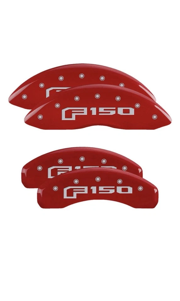 Cubiertas de pinza de freno rojas MGP 10256SF16RD para Ford Expedition 2021-2024 Foto 1 de 3