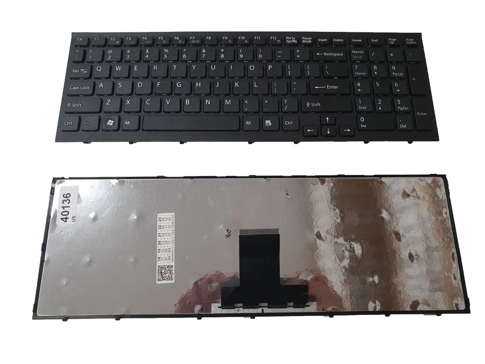 New Laptop keyboard  Sony Vaio VPC-EB VPCEB Vaio Pcg-61511T, E15, S15 - Image 1 of 1